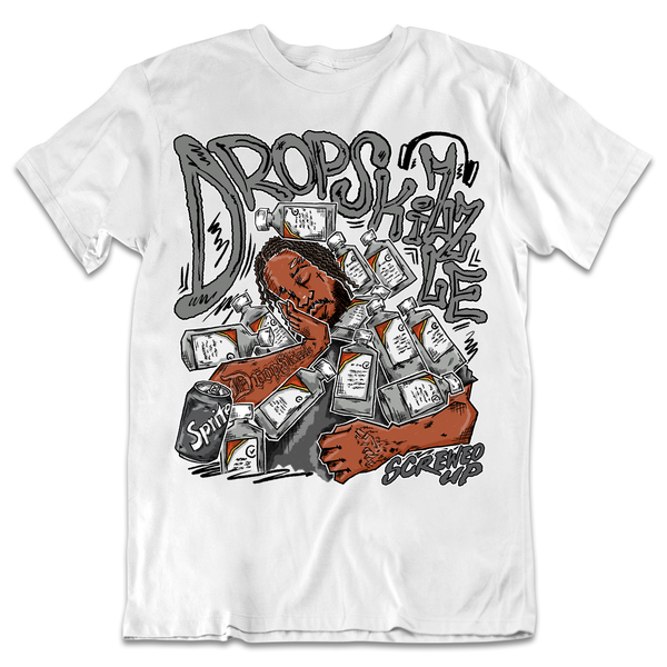 Wet Cement 4s DropSkizzle Unisex T-Shirt Screwed-Up Graphic Tee