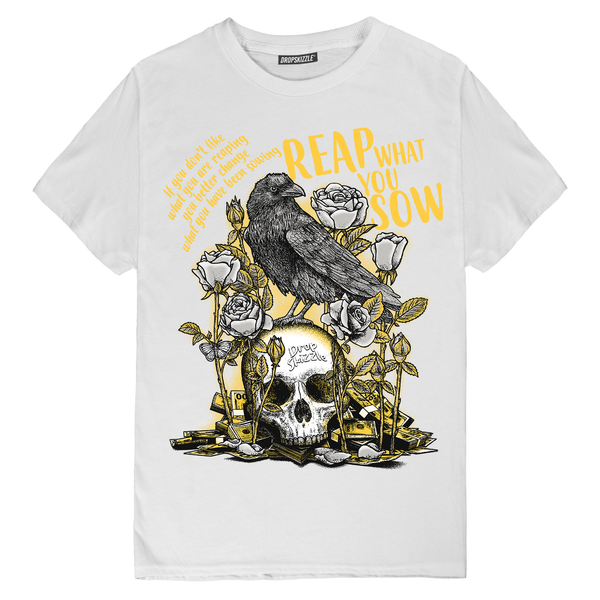 Dunk Citron Pulse DropSkizzle Unisex T-Shirt Reap What You Sow Graphic Tee