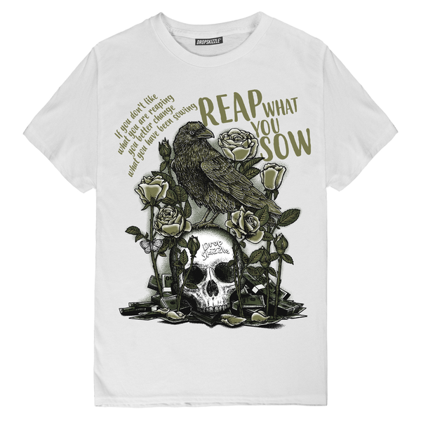 Craft Olive 4s DropSkizzle Unisex T-Shirt Reap What You Sow Graphic Tee