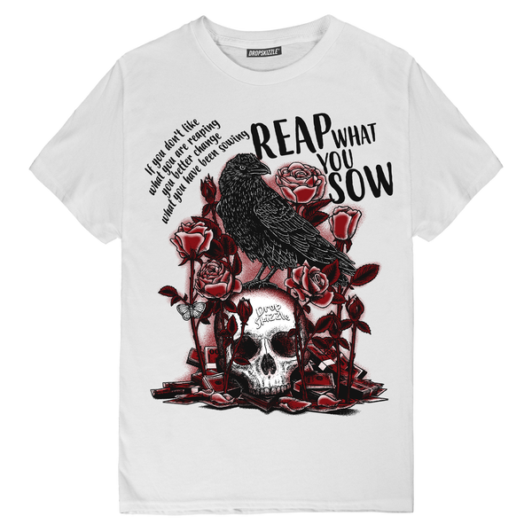 Red Taxi 12s DropSkizzle Unisex T-Shirt Reap What You Sow Graphic Tee