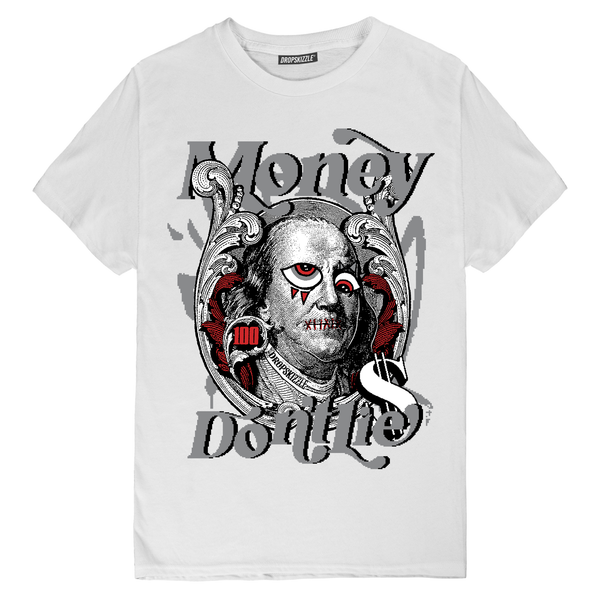 Dunk Retro White Black DropSkizzle Unisex T-Shirt Money Don't Lie Graphic Tee