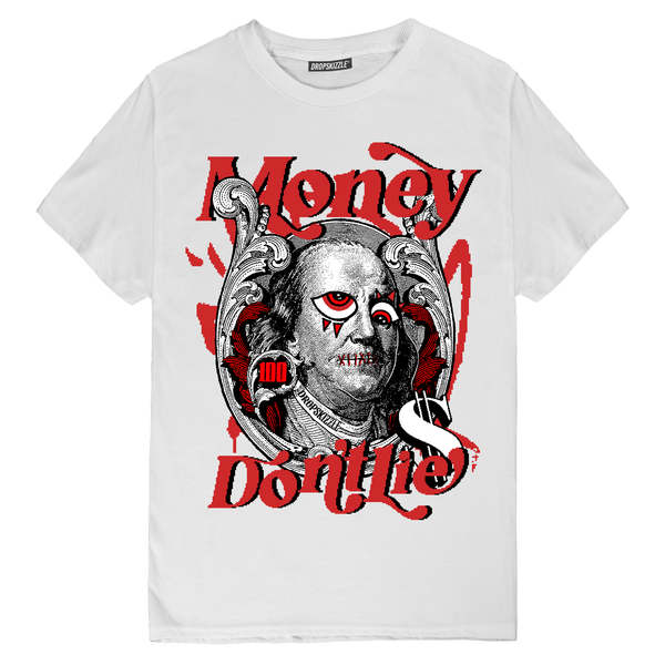 Dunk University Red DropSkizzle Unisex T-Shirt Money Don't Lie Graphic Tee