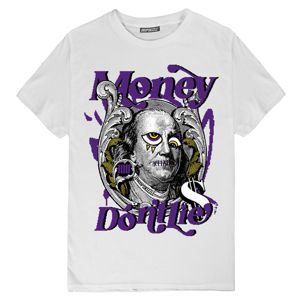 Field Purple 12s DropSkizzle Unisex T-Shirt Money Don't Lie Graphic Tee