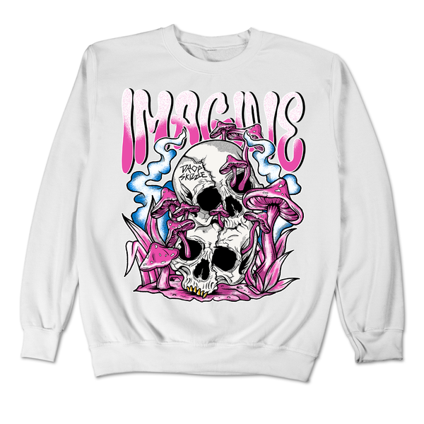 Dunk Active Fuchsia DropSkizzle Unisex Sweatshirt IMAGINE Graphic