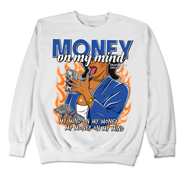 Dunk Knicks DropSkizzle Unisex Sweatshirt Money On My Mind Graphic