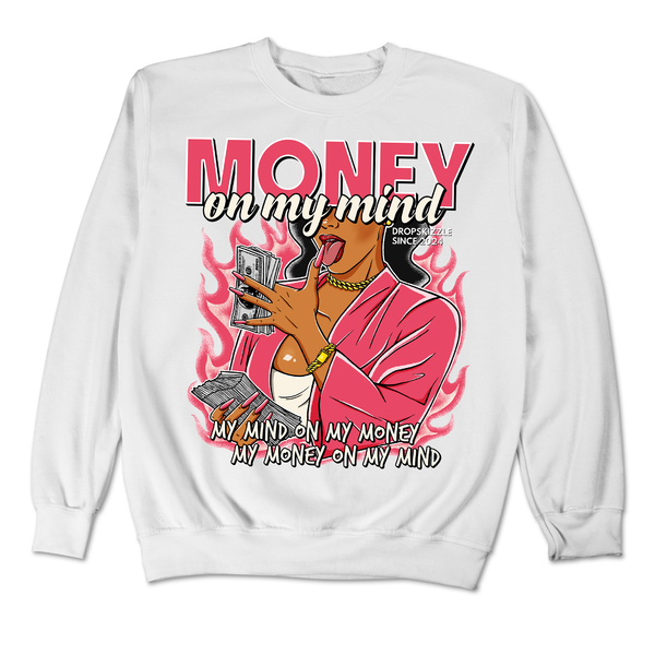 Dunk Next Nature Aster Pink DropSkizzle Unisex Sweatshirt Money On My Mind Graphic