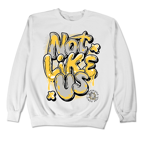 Dunk Citron Pulse DropSkizzle Unisex Sweatshirt Not Like Us Graphic