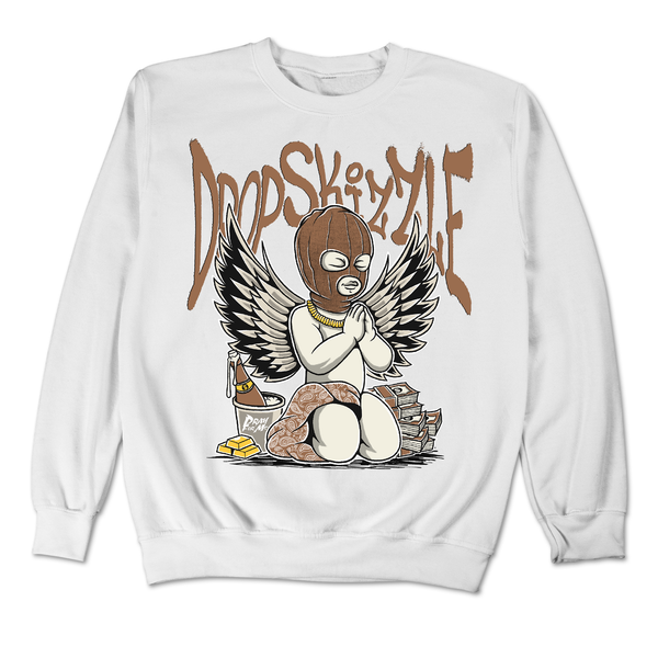 Dunk Medium Curry DropSkizzle Unisex Sweatshirt Pray For Me Graphic