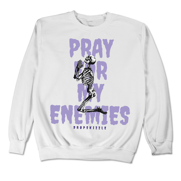 Dunk Blueberry DropSkizzle Unisex Sweatshirt Pray For My Enemies 2 Graphic