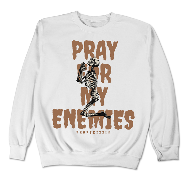 Dunk Medium Curry DropSkizzle Unisex Sweatshirt Pray For My Enemies 2 Graphic