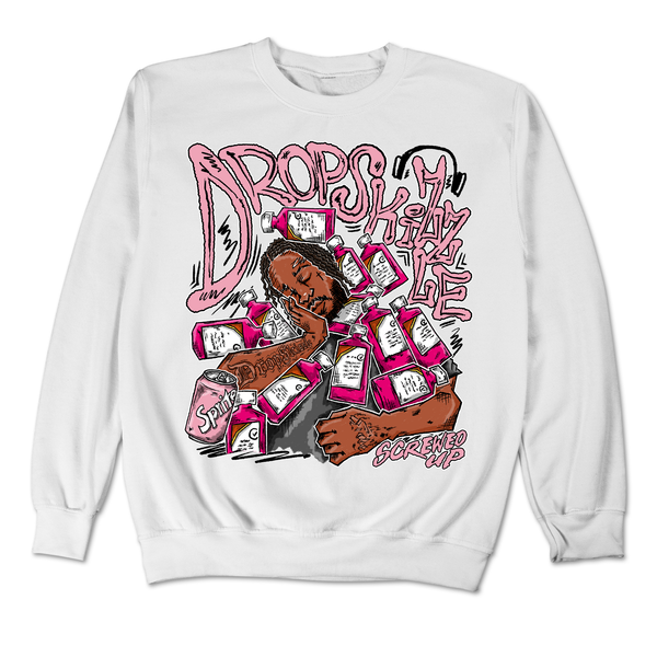 Dunk Triple Pink DropSkizzle Unisex Sweatshirt Screwed-Up Graphic