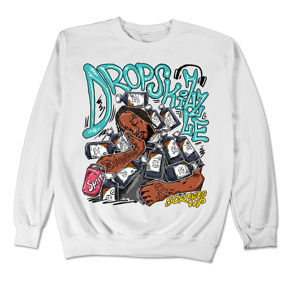 Dunk Dusty Cactus DropSkizzle Unisex Sweatshirt Screwed-Up Graphic