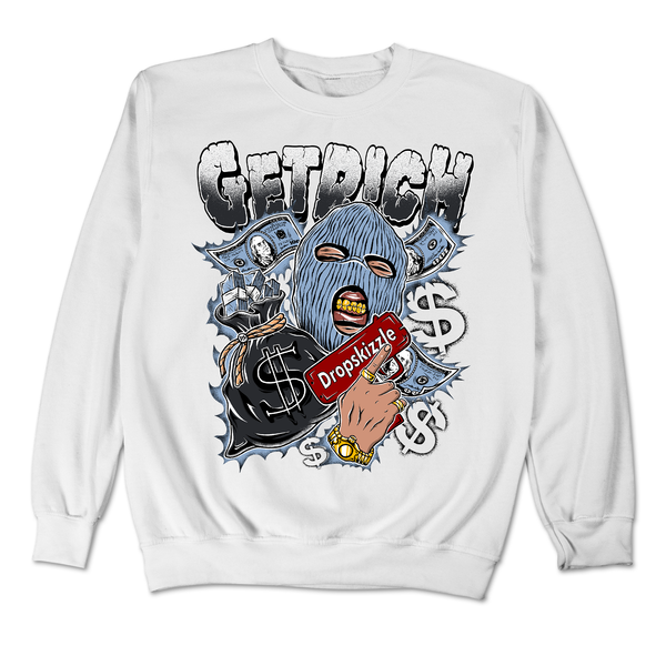 Reverse Oreo 6s DropSkizzle Unisex Sweatshirt Get Rich Graphic