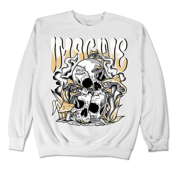 Gratitude 11s DropSkizzle Unisex Sweatshirt IMAGINE Graphic