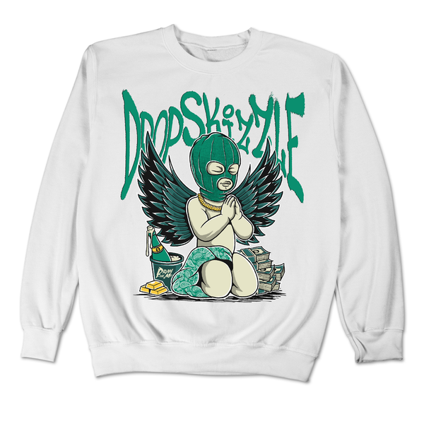 Bicoastal 3s DropSkizzle Unisex Sweatshirt Pray For Me Graphic