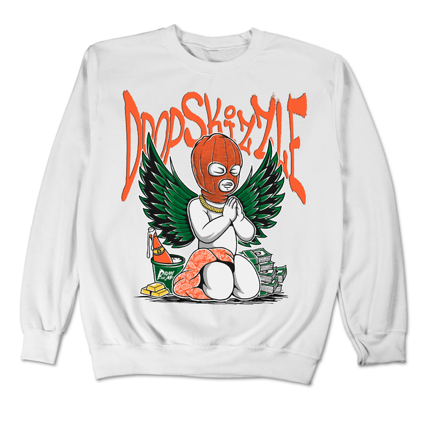 Miami Hurricanes 5s DropSkizzle Unisex Sweatshirt Pray For Me Graphic