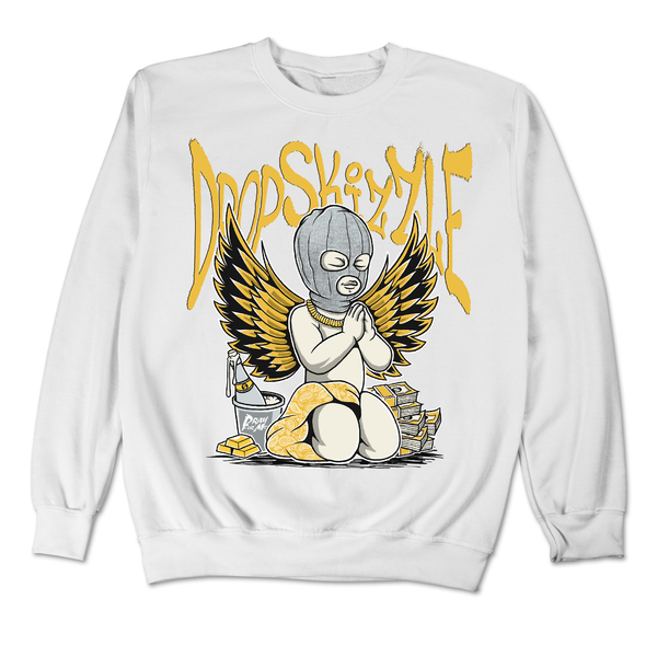 Spiz'ike Low Lightning DropSkizzle Unisex Sweatshirt Pray For Me Graphic