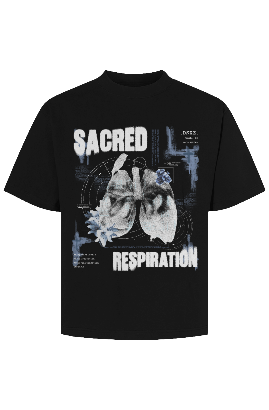 Mens Cropped Max Heavyweight Tee