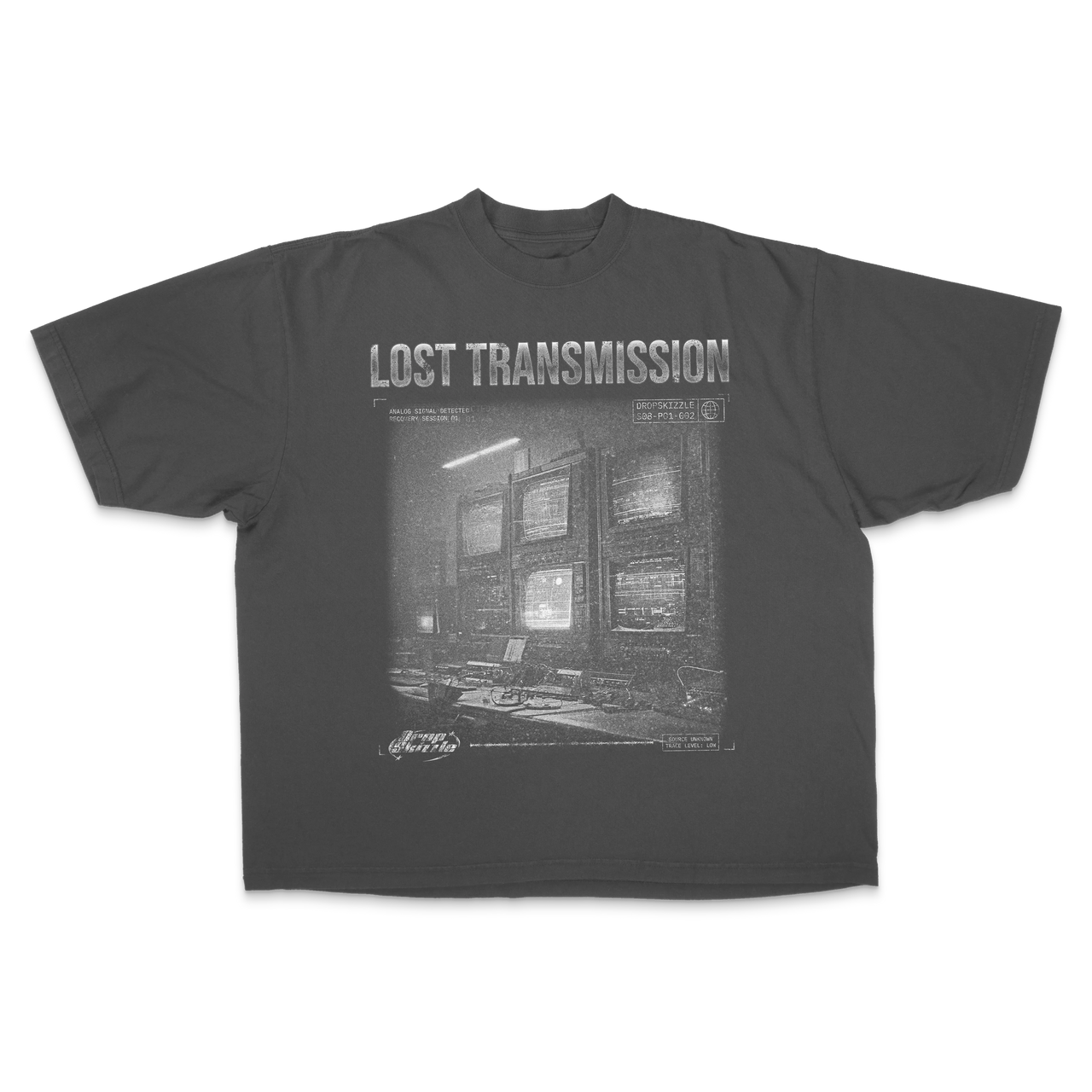 DropSkizzle S08 Lost Transmission Boxy Shirt - Y2K Vintage Tee