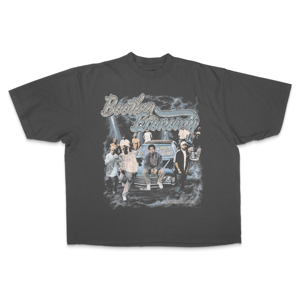 DropSkizzle S08 Cultural Residue Boxy Shirt - Y2K Vintage Tee