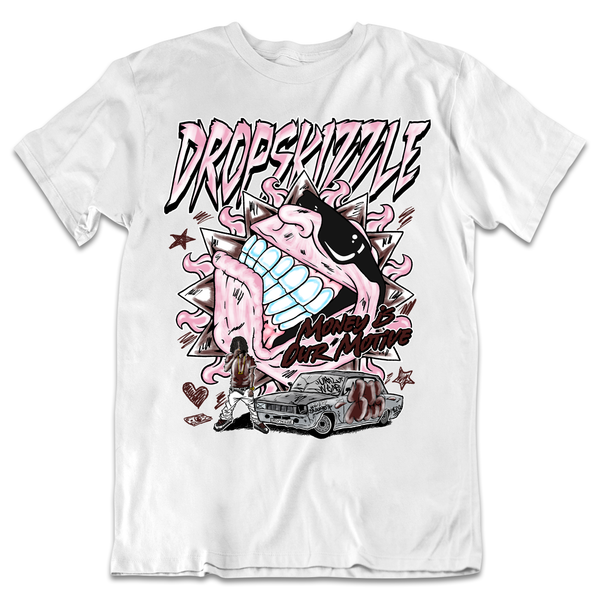 Dunk Pink Foam DropSkizzle Unisex T-Shirt Money Is Our Motive Graphic Tee