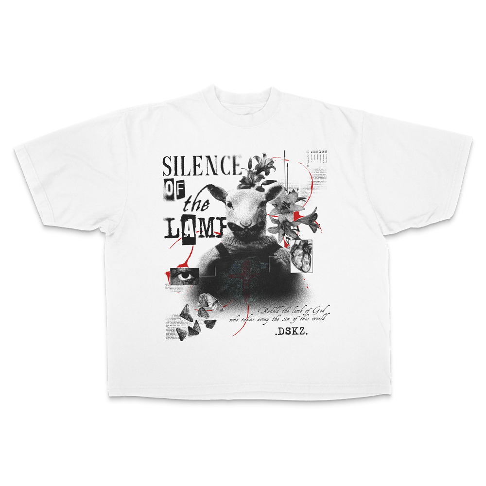 DropSkizzle S13 Silence of the LAMB Boxy Shirt - Y2K Gothic Tee